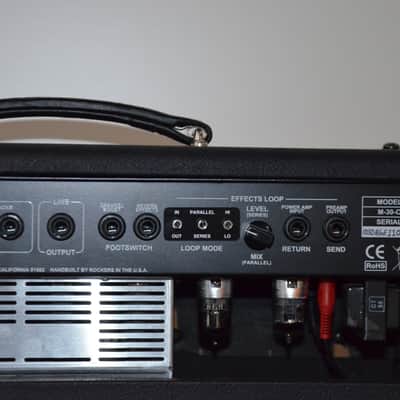 Fryette Memphis 30 tube head=made in USA=rare model*great vintage+modern ROCK sounds f. stage+studio image 8
