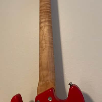 JLC Guitars Anaheim Bass 5 - Gloss Cherry Bomb image 9