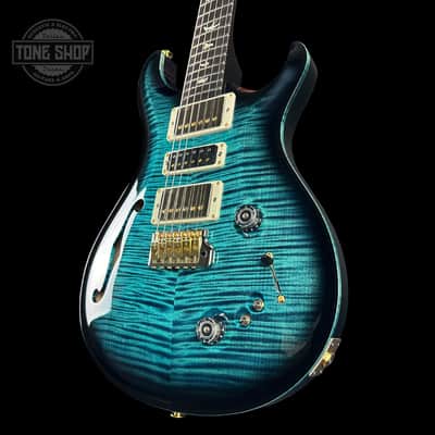 Mint PRS Special Semi-Hollow 10 Top Cobalt Smokeburst w/case image 3