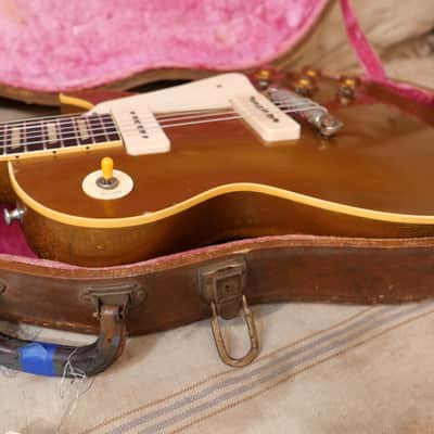 Gibson Les Paul Standard 1954 - Goldtop (All Gold) image 16