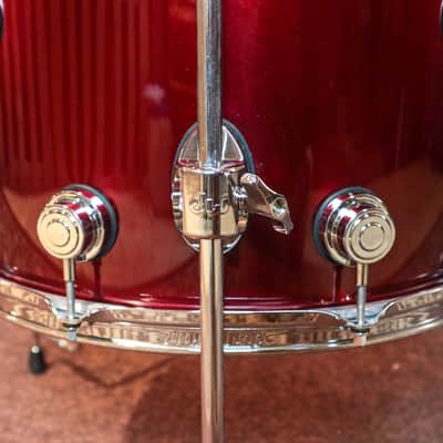 DW Collector's Metallic Burgundy Drum Set - 22,10,12,16 - SO#1045844 image 8