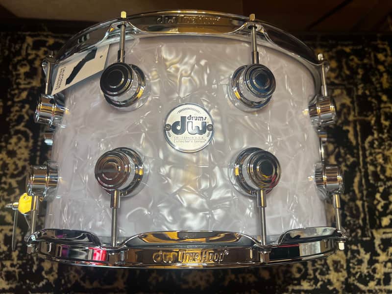 DW 8" X 14" Collector's Series SSC Maple Shell Snare Drum - Classic Marine w/ Chrome Hardware image 1