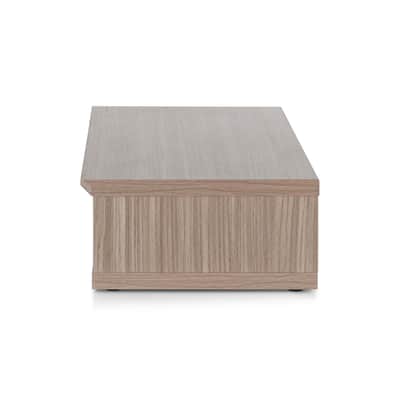 Gator Frameworks Elite Furniture Series 2U Wood Desktop Studio Rack in Driftwood Grey Finish (GFW-ELITERK-2U-GRY) image 3
