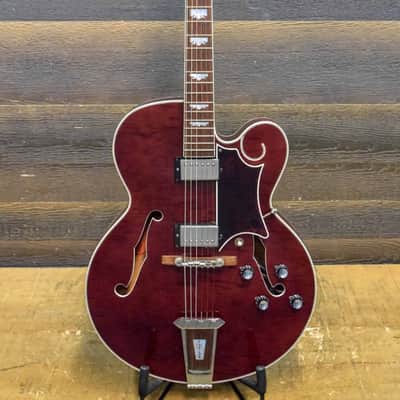 1997 Gibson Custom Tal Farlow Signature Wine Red Hollowbody Electric Guitar w/ Case - #91167017 image 1