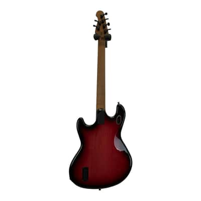Used Musicman Sting Ray HT Electric Guitar Red image 4