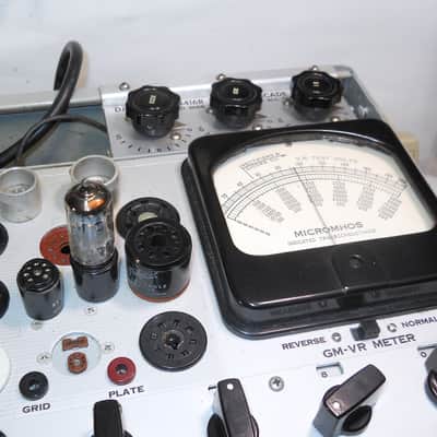 NEC 6202/6X4/EZ 90 Rectifier Tube 60s Lo Use Hi Emm A+ Tst Hickock 539 image 5