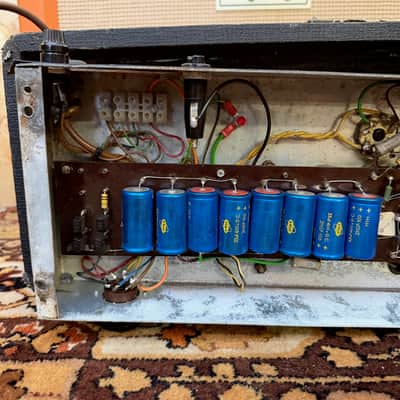Vintage 1970s Dan Armstrong 60w Guitar Valve Amplifier Head w/ Partridge TF image 22