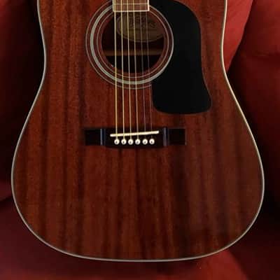 Washburn D100M / BR Mahogany Dreadnought Acoustic Guitar image 1