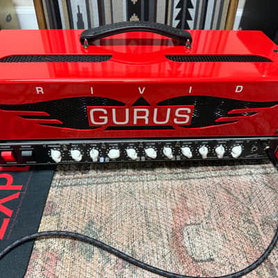 Gurus Amps Brivido 100W 3-Channel Signature Tube Head – Ultra-Rare Boutique Italian Engineering (Ferrari Red) image 8