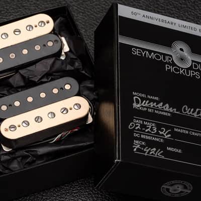 Seymour Duncan SH-5 / SH-1 Custom Humbucker set - Limited Edition 50th Anniversary Custom Shop - zebra image 1