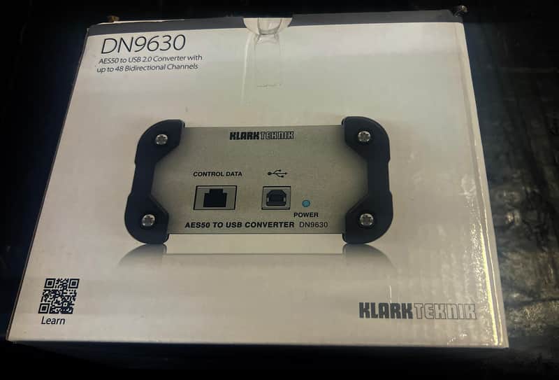 Klark Teknik DN9630 AES50 to USB Interface image 1