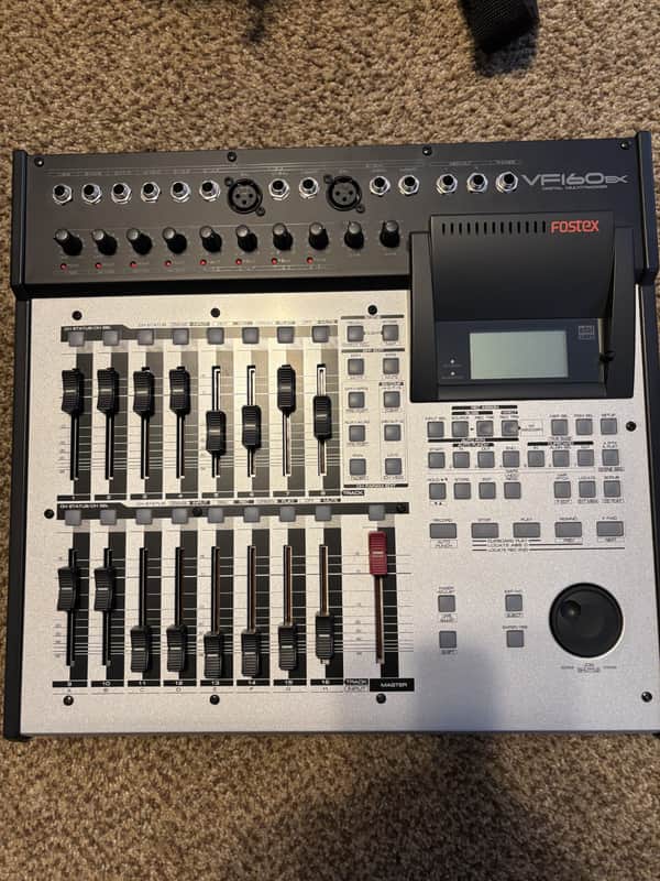 Foxtex VF-160EX Digital Multitrack Mixer/Recorder 2000's  - Gray/Silver image 1