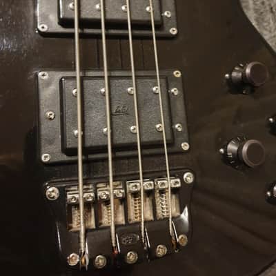 Wal MK-1 Mark 1 - 4 string 1984 Gloss Black image 4