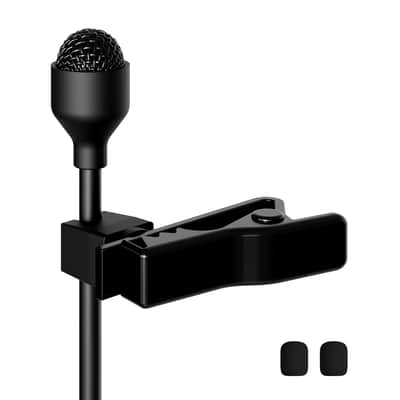 Lapel Microphone Lavalier Microphone Compatible With Audio Technica Bodypack Transmitter image 3