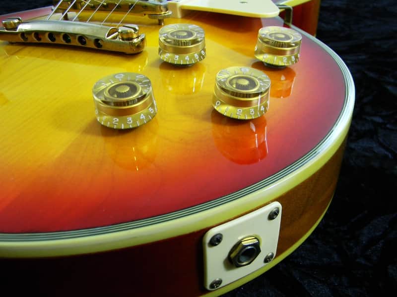 Greco EG-600 Ace Frehley Vintage 1979 Cherry Sunburst EG600C Japan