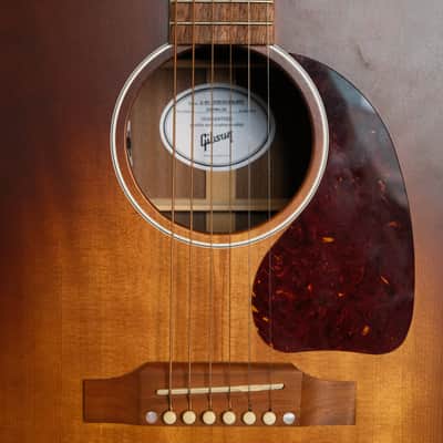 Used Gibson 50s J-45 Studio Walnut A/E Guitar - Vintage Sunburst w/Bag image 3