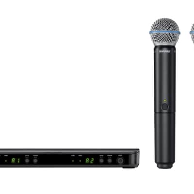 Shure BLX288E/B58 Dual - H8E image 2