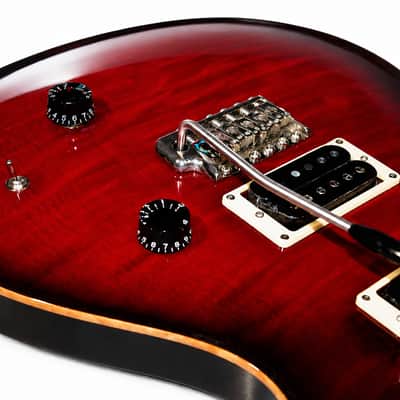 PRS CU 24 1987 - Scarlet Red. Rare 3rd year guitar. No CNC. Handmade image 3