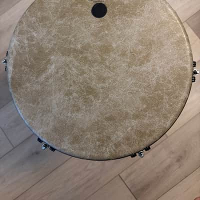 Apex Djembe - 12 inches, Orange Kinte image 2