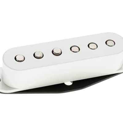 DiMarzio DP175 True Velvet Strat neck pickup - white image 1