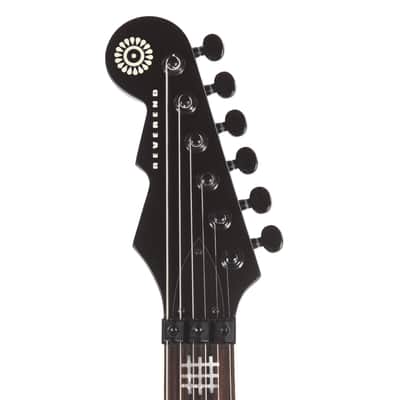 Reverend Vernon Reid Signature The Dark Midnight Black Electric Guitar image 6