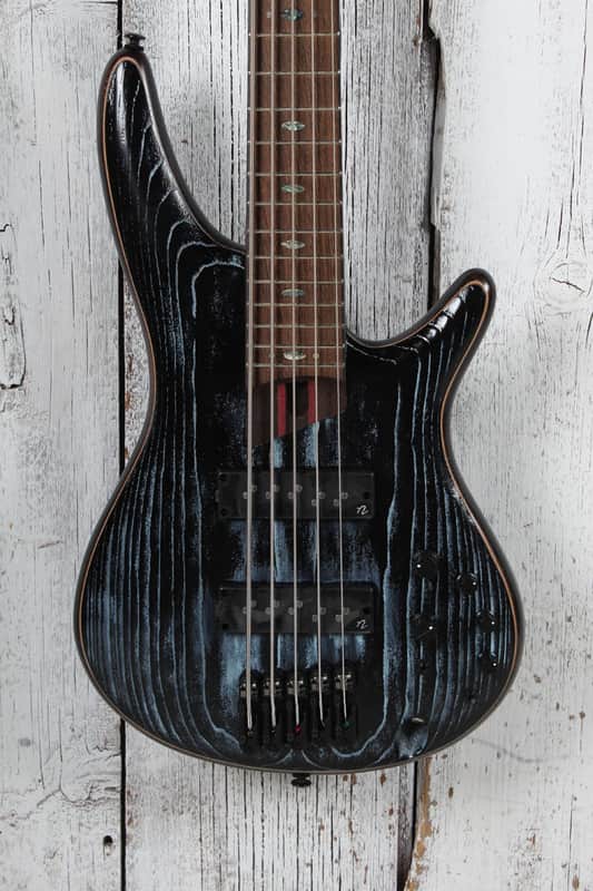Ibanez SR Premium SR1325SB 5 String Electric Bass Guitar Aqua Wave with Gig Bag image 1