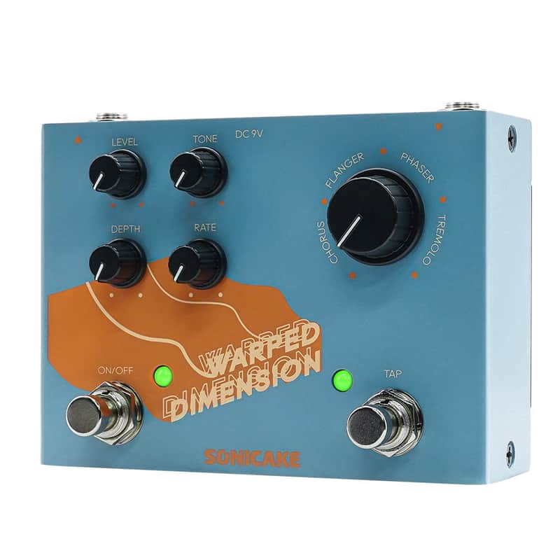 SONICAKE Warped Dimension Digital Modulation Guitar Effects Pedal 4 Modes Pedals image 1