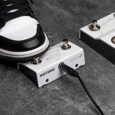HOTONE 2-Way Momentary Dual Footswitch Foot Controller 1/4-Inch Pedal Switcher Ampero Switch+(U.S. domestic inventory For Prompt Shipment) image 7