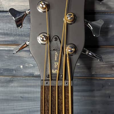 Warwick RockBass Left Handed Alien Deluxe 5 String Fretless Acoustic Electric Bass image 3