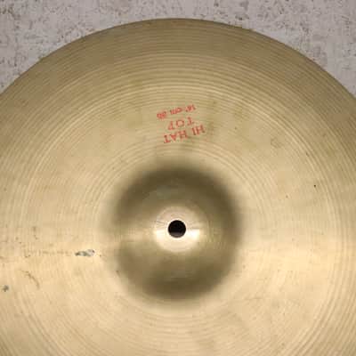 Sabian 14" B20 Hi Hat Cymbals Made in Italy image 7