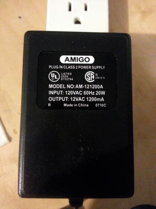 Boss SE-50 or SE-70 Power Supply BRB-120 Roland image 1