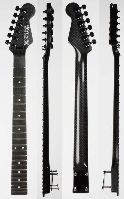 Modulus Graphite Blackknife Black Knife Strat Stratocaster Neck image 1