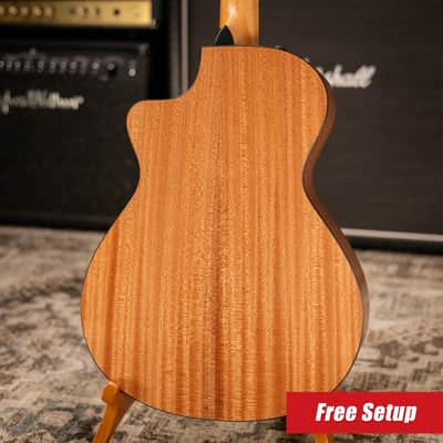Taylor 112ce-N Nylon Grand Concert Acoustic/Electric Guitar with Gig Bag image 2