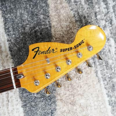 Fender Mexico Pawn shop Super Sonic Apple Red Flake 2012 image 5