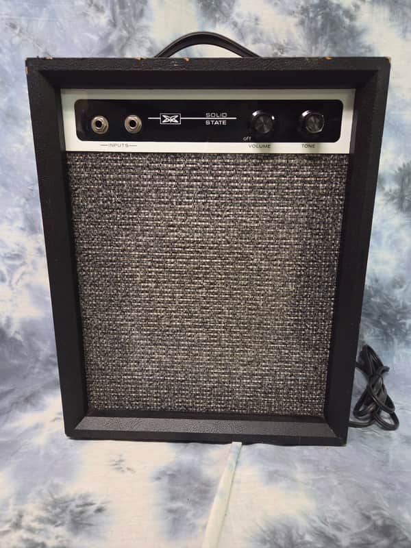 Vintage 1960's Sears and Roebuck Model 257.14180700 Solid State Guitar Harp Amp 5 Watts Works Great! Loud! image 1