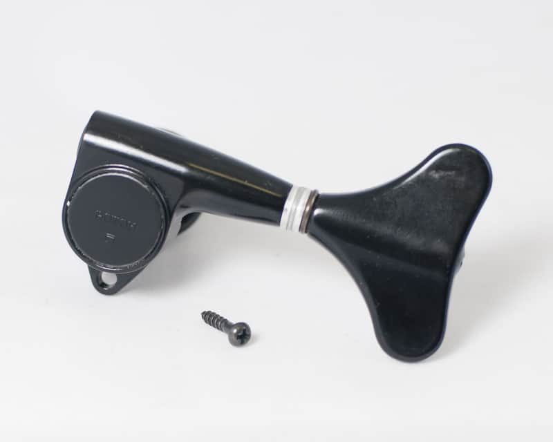 OPEN BOX INSTALLED Gotoh Black Bass Key Bass Side image 1
