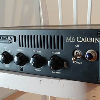 Immagine Mesa Boogie M6 Carbine 600-Watt Rackmount Bass Amp Head 2008 - 2017 - Black - 7