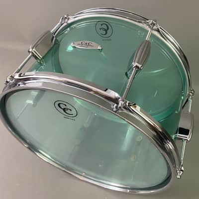 C&C USA CC Cardwell Acrylic Coke Bottle Green Tom Drum 6-Lug 9x13 Fully Original Complete Your Kit image 5