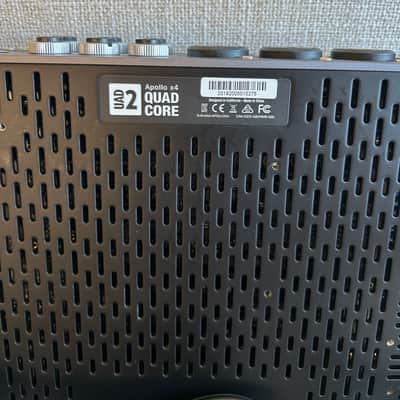 Universal Audio Apollo x4 QUAD Thunderbolt 3 Audio Interface 2019 - Present - Gray image 4