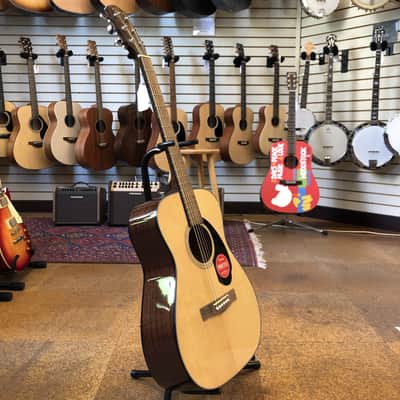 Fender CC-60S Solid Top Concert Acoustic Natural image 5