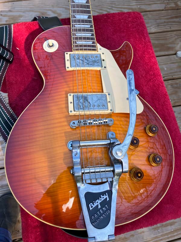 Edwards E-LP 130 ALS 2014 - Dark Cherry Sunburst image 1