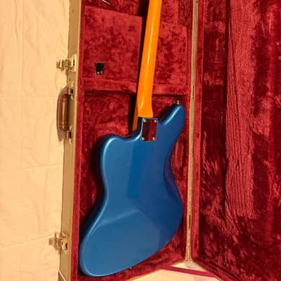 Fender '60s Jaguar Lacquer with Pau Ferro Fretboard 2018 - Lake Placid Blue image 4