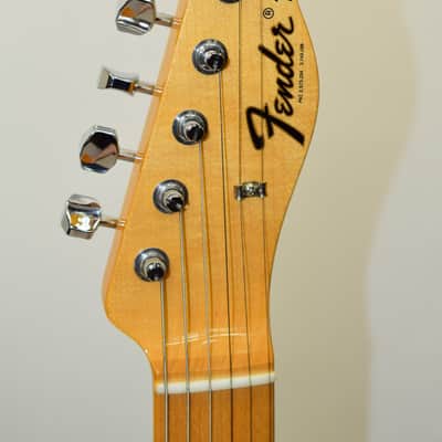 2022 Fender Vintage Custom '68 Telecaster NOS Electric Guitar, Maple Fingerboard, Blue Flower w/ Case image 8