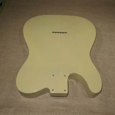2013 USA Fender Telecaster Alder Guitar Body Vintage Blonde image 7