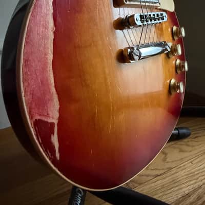 1986 Gibson Les Paul Studio Standard 1983 - 1986 - Heritage Cherry Sunburst image 4
