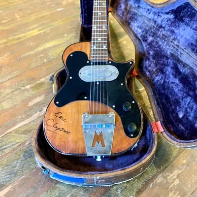 Magnatone Mark III electric guitar c 1950’s Mahogany original vintage USA bigsby lifton stone cali girl case image 3