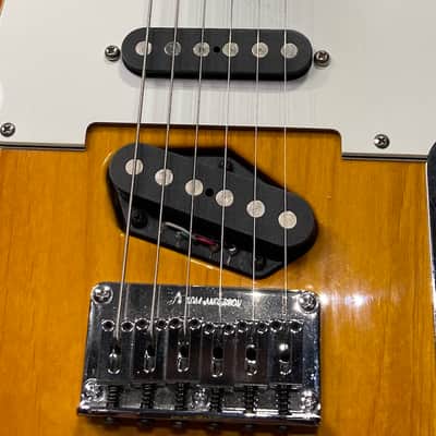Tom Anderson Brad Whitford’s Aerosmith, Telecaster, Authenticated 1990s Sunburst image 9