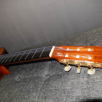 YUKIO NAKADE 20 1988 - IGNACIO FLETA CLASS CLASSICAL CONCERT GUITAR - SPRUCE/BRAZILIAN ROSEWOOD image 6