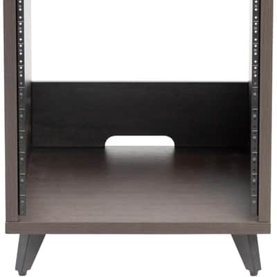 Gator 10U Recording Studio Effects Rack Desk Table Cabinet Brown image 4