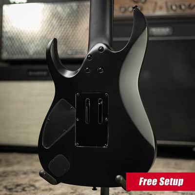 Ibanez K7YIN James "Munky" Shaffer Signature 7-String Electric Guitar - Matte Black with Gig Bag image 2
